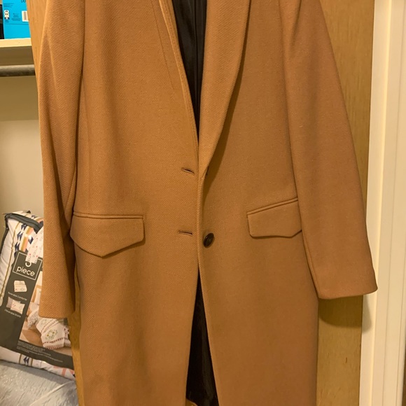ZARA Wool Blend Coat - Picture 6 of 16